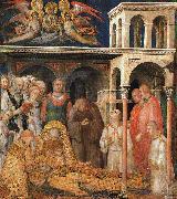 Simone Martini, The Death of St.Martin